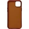 Coque arrière Nudient Form pour Apple iPhone 14 Plus - Transparent/Marron 2