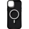 Coque arrière Nudient Form avec MagSafe pour Apple iPhone 14 Plus - Transparent/Noir