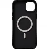 Coque arrière Nudient Form avec MagSafe pour Apple iPhone 14 Plus - Transparent/Noir 2
