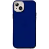 Coque arrière Nudient Form pour Apple iPhone 14 Plus - Transparent/Bleu