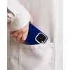 Coque arrière Nudient Form pour Apple iPhone 14 Plus - Transparent/Bleu 2