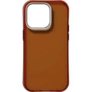 Coque arrière Nudient Form pour Apple iPhone 14 Pro - Transparent/Marron