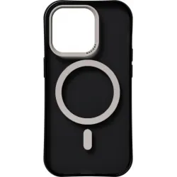 Coque arrière Nudient Form avec MagSafe pour Apple iPhone 14 Pro - Transparent/Noir