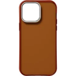 Coque arrière Nudient Form pour Apple iPhone 14 Pro Max - Transparent/Marron