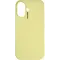 Coque arrière Nudient Base pour Apple iPhone 16 Plus - Pale Yellow