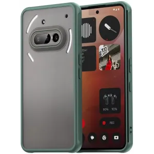 Coque arrière Phonesta AirFrost pour Nothing Phone (3a) - Vert mat