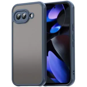 Coque arrière Phonesta AirFrost pour Google Pixel 9a - Bleu mat