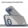 Coque arrière Phonesta AirFrost pour Google Pixel 9a - Bleu mat 4