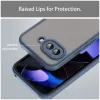 Coque arrière Phonesta AirFrost pour Google Pixel 9a - Bleu mat 6