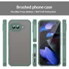 Coque arrière Phonesta AirFrost pour Google Pixel 9a - Vert mat 2
