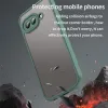 Coque arrière Phonesta AirFrost pour Google Pixel 9a - Vert mat 3