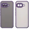 Coque arrière Phonesta AirFrost pour Google Pixel 9a - Violet mat 1