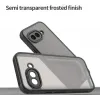 Coque arrière Phonesta AirFrost pour Google Pixel 9a - Noir mat 4