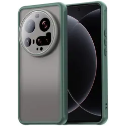 Coque arrière Phonesta AirFrost pour Xiaomi 15 Ultra - Vert mat