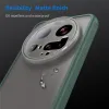 Coque arrière Phonesta AirFrost pour Xiaomi 15 Ultra - Vert mat 6