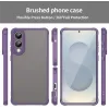 Coque arrière Phonesta AirFrost pour Samsung Galaxy S25 Edge - Violet mat 1