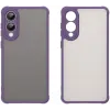 Coque arrière Phonesta AirFrost pour Samsung Galaxy S25 Edge - Violet mat 2