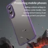Coque arrière Phonesta AirFrost pour Samsung Galaxy S25 Edge - Violet mat 3