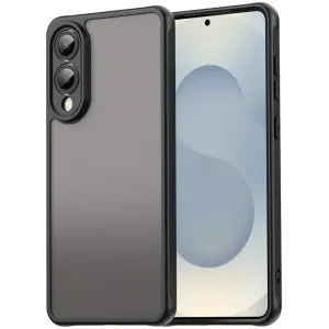 Coque arrière Phonesta AirFrost pour Samsung Galaxy S25 Edge - Noir mat