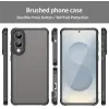 Coque arrière Phonesta AirFrost pour Samsung Galaxy S25 Edge - Noir mat 1