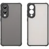 Coque arrière Phonesta AirFrost pour Samsung Galaxy S25 Edge - Noir mat 2