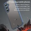 Coque arrière Phonesta AirFrost pour Samsung Galaxy S24 FE - Bleu mat 2