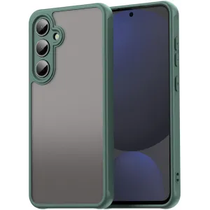 Coque arrière Phonesta AirFrost pour Samsung Galaxy S24 FE - Vert mat