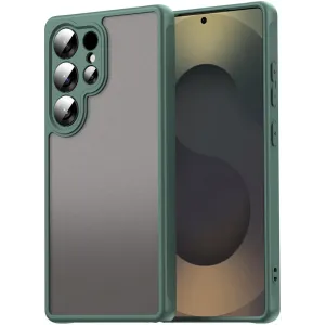 Coque arrière Phonesta AirFrost pour Samsung Galaxy S25 Ultra - Vert mat