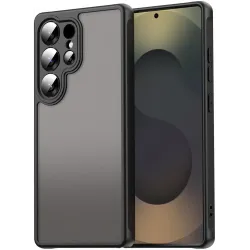 Coque arrière Phonesta AirFrost pour Samsung Galaxy S25 Ultra - Noir mat