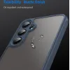 Coque arrière Phonesta AirFrost pour Samsung Galaxy S25/S24 - Bleu mat 6