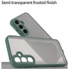 Coque arrière Phonesta AirFrost pour Samsung Galaxy S25/S24 - Vert mat 3
