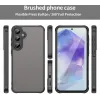 Coque arrière Phonesta AirFrost pour Samsung Galaxy S25/S24 - Noir mat 1