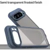 Coque arrière Phonesta AirFrost pour Google Pixel 10 Pro - Bleu mat 3