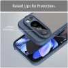 Coque arrière Phonesta AirFrost pour Google Pixel 10 Pro - Bleu mat 5