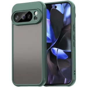 Coque arrière Phonesta AirFrost pour Google Pixel 10 Pro - Vert mat
