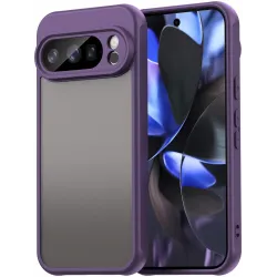 Coque arrière Phonesta AirFrost pour Google Pixel 10 Pro - Violet mat