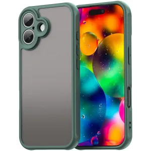 Coque arrière Phonesta AirFrost pour Apple iPhone 17 - Vert mat