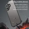 Coque arrière Phonesta AirFrost pour Apple iPhone 17 - Noir mat 3