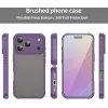 Coque arrière Phonesta AirFrost pour Apple iPhone 17 Pro - Violet mat 1