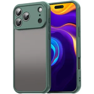 Coque arrière Phonesta AirFrost pour Apple iPhone 17 Pro Max - Vert mat