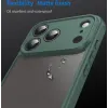 Coque arrière Phonesta AirFrost pour Apple iPhone 17 Pro Max - Vert mat 6