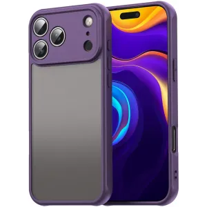 Coque arrière Phonesta AirFrost pour Apple iPhone 17 Pro Max - Violet mat
