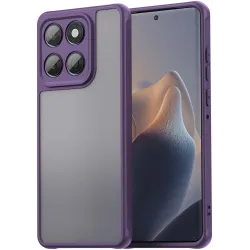 Coque arrière Phonesta AirFrost pour Motorola Edge 60 / Edge 60 Fusion - Violet mat