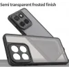 Coque arrière Phonesta AirFrost pour Motorola Edge 60 / Edge 60 Fusion - Noir mat 3