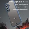 Coque arrière Phonesta AirFrost pour Samsung Galaxy S25 FE - Bleu mat 3