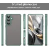 Coque arrière Phonesta AirFrost pour Samsung Galaxy S25 FE - Vert mat 1