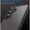 Coque arrière Phonesta AirFrost pour Samsung Galaxy S25 FE - Noir mat 6