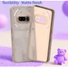 Coque arrière Phonesta AirFrost pour Nothing Phone (3a) - Beige sable mat 8