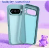 Coque arrière Phonesta AirFrost pour Google Pixel 10 Pro - Bleu givré mat 8
