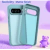 Coque arrière Phonesta AirFrost pour Google Pixel 10 Pro XL - Bleu givré mat 9